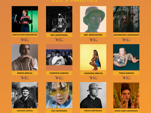 Artist Announcement LEC x Aarhus