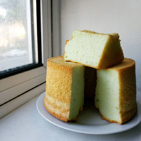 Pandan chiffon (London edition!)