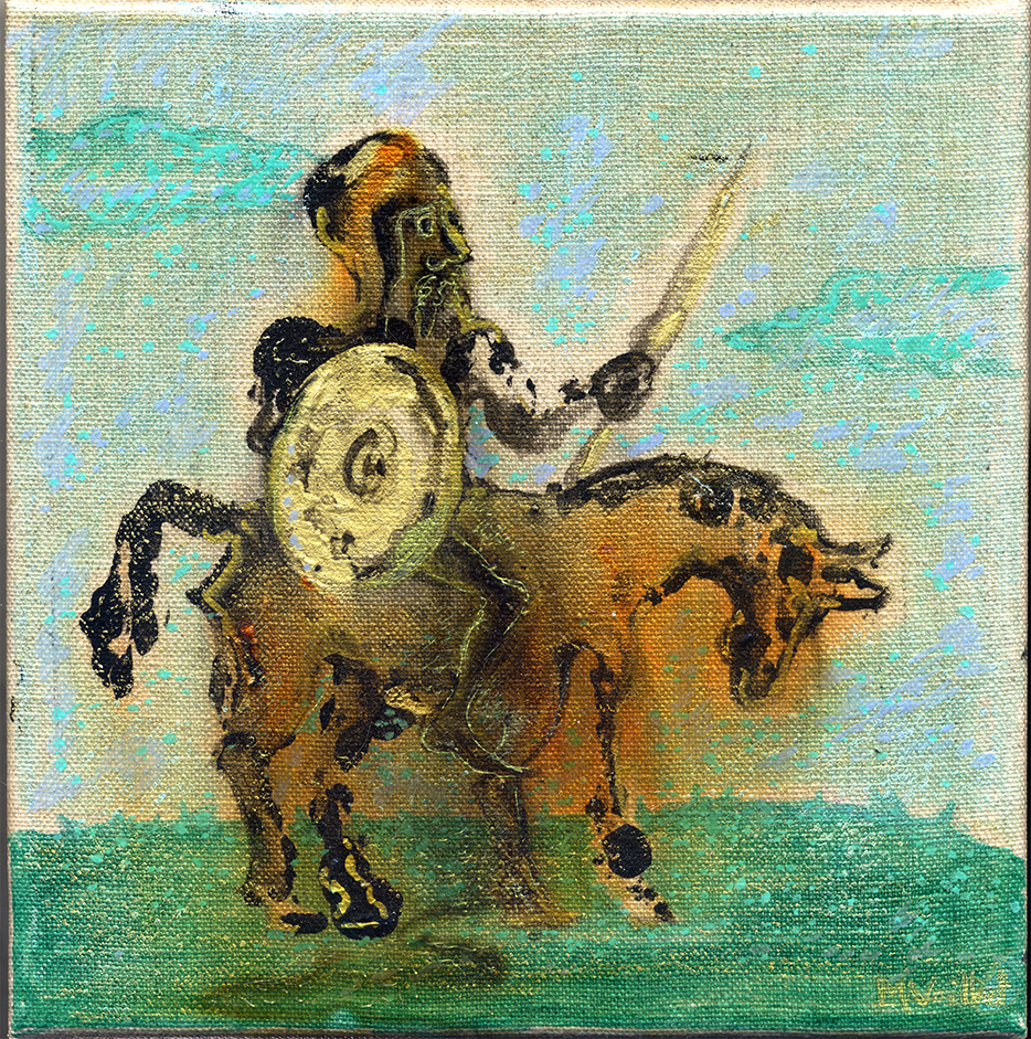 Don Quichotte et Sancho Pansa 3