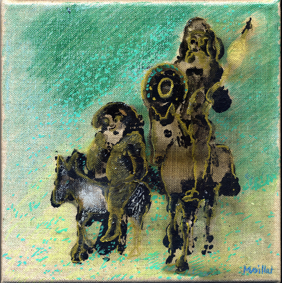 Don Quichotte et Sancho Pansa 1