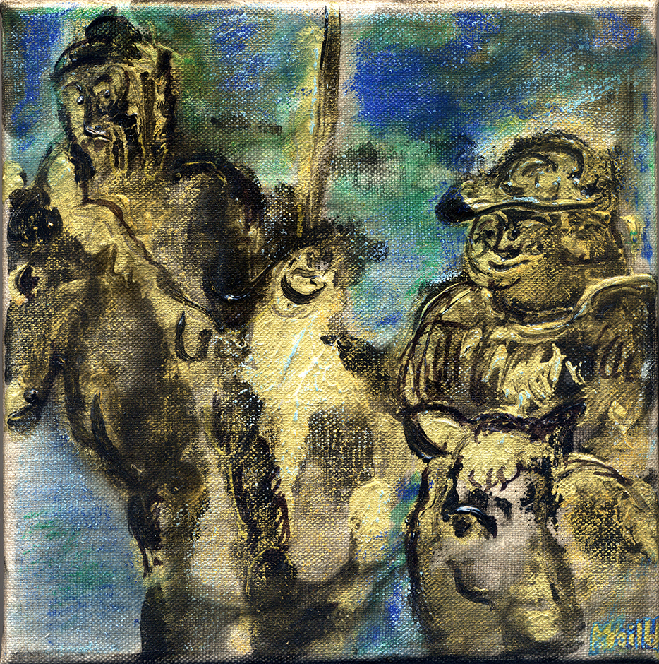 Don Quichotte et Sancho Pansa 17