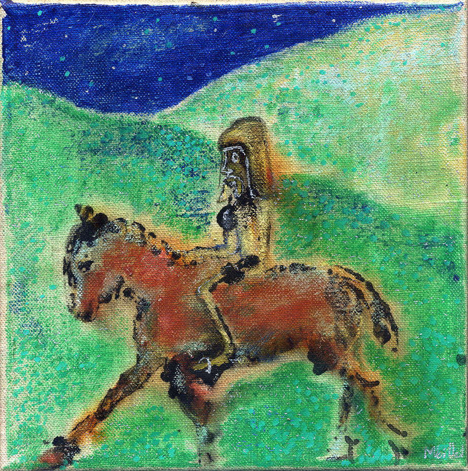 Don Quichotte et Sancho Pansa 4