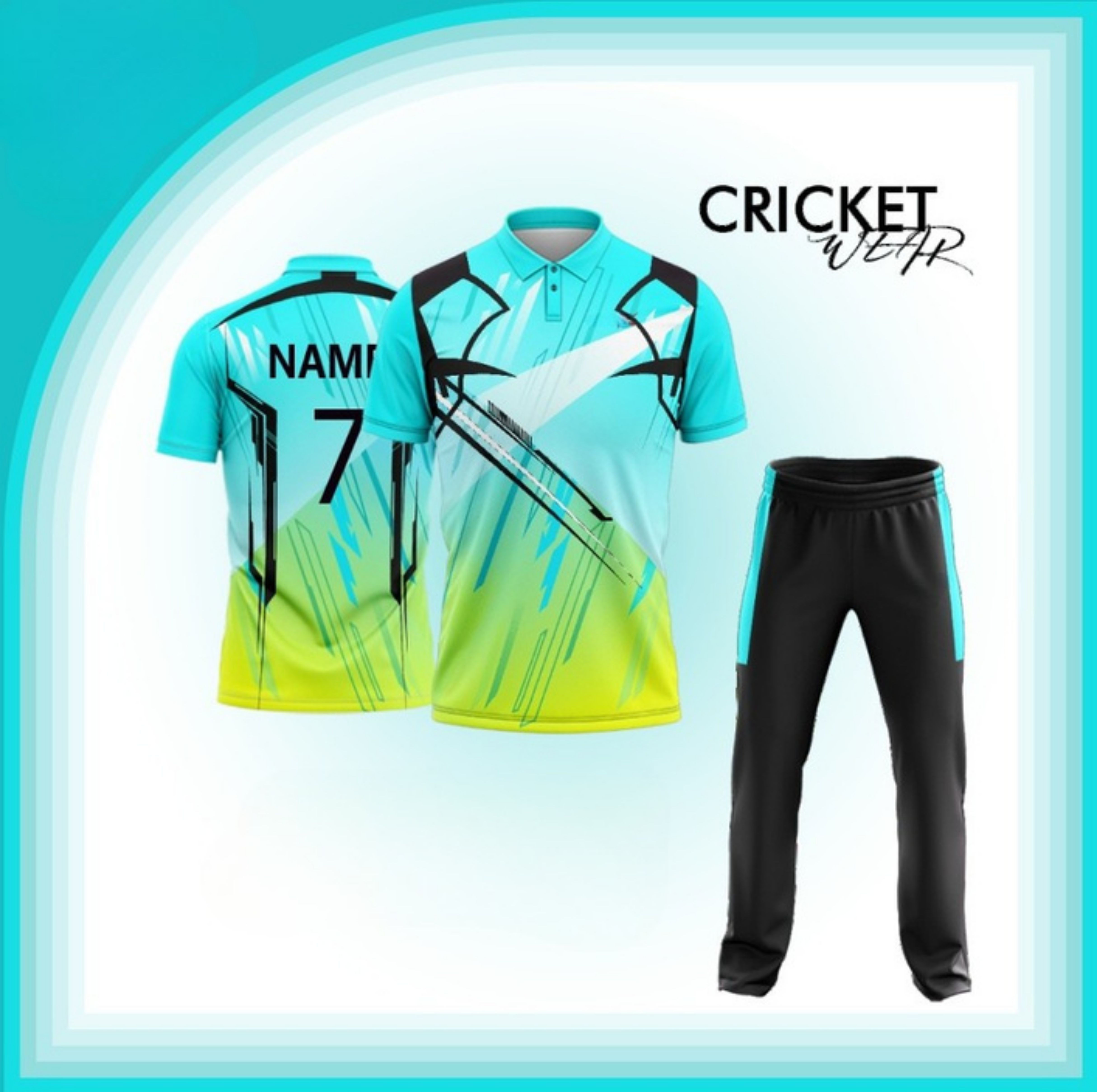 Team Set - Terquoish Yellow