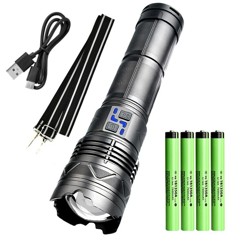 Thumbnail: Ultra-Bright LED Outdoor Flashlight — Camping & Hiking