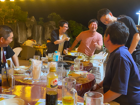 先日はビアガーデン🍺