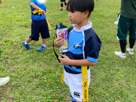 本日は桐生でタグラグビー🏉