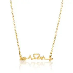Thumbnail: Stainless Steel Creative Steel Ball Chain Necklace