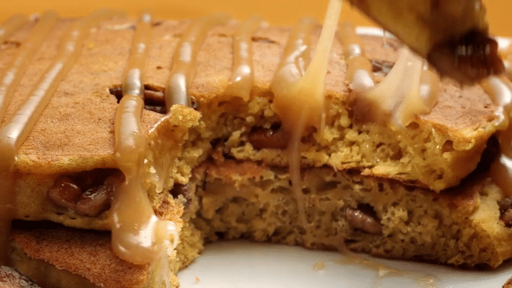 Dennys "Pumpkin Pecan Pancakes"