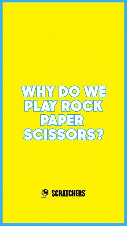 CA Lotto "Questions: Rock Paper Scissors"