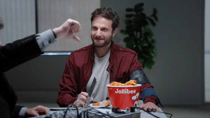 Jollibee Chickenjoy "Lie Detector Taste Test" w/ @jeremyjacobowitz