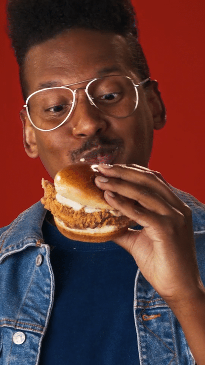 Jollibee "First Bite Face"