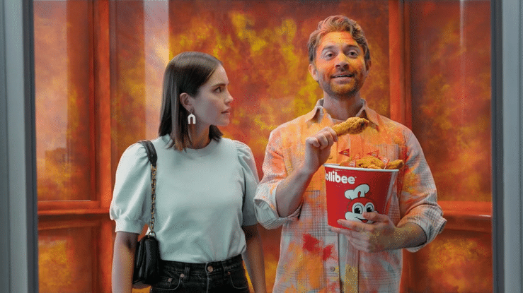 Spicy Chickenjoy "An Explosion of Spicy-Elevator"