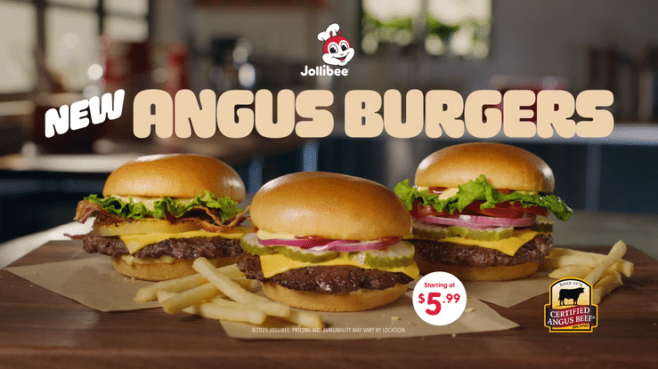 Jollibee "New Angus Burgers"