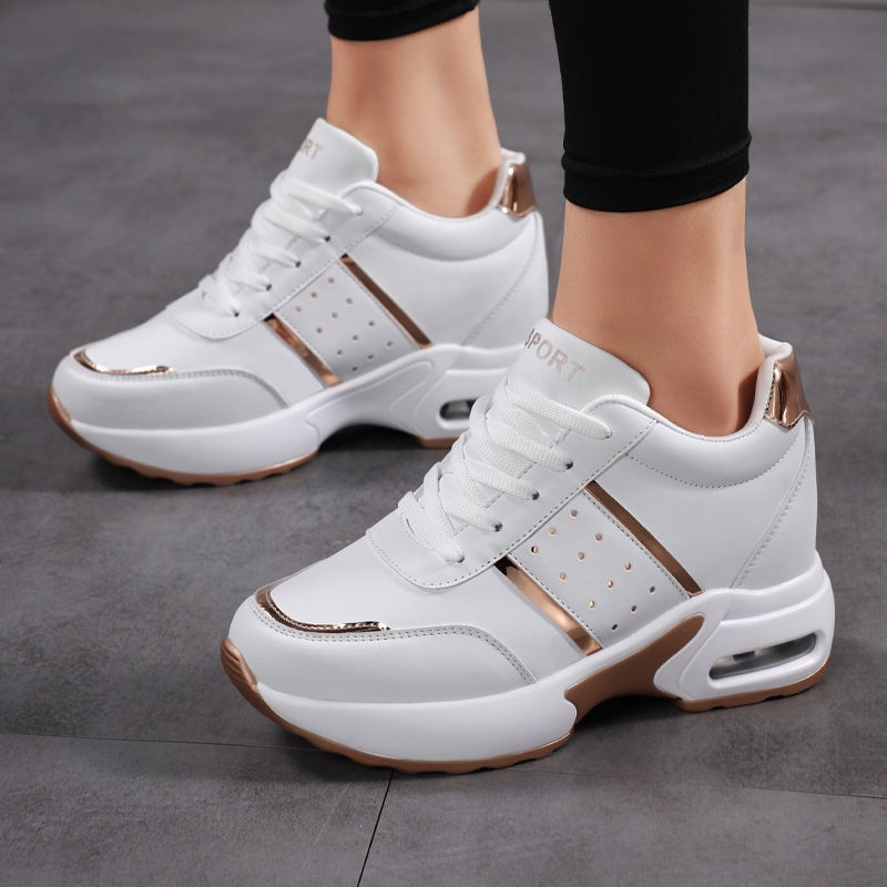 Thumbnail: Women's Height-Increasing Sneakers for Foreign Trade, 2025 Spring and Autumn New