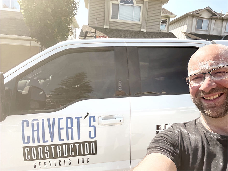 Cal Mason with his truck