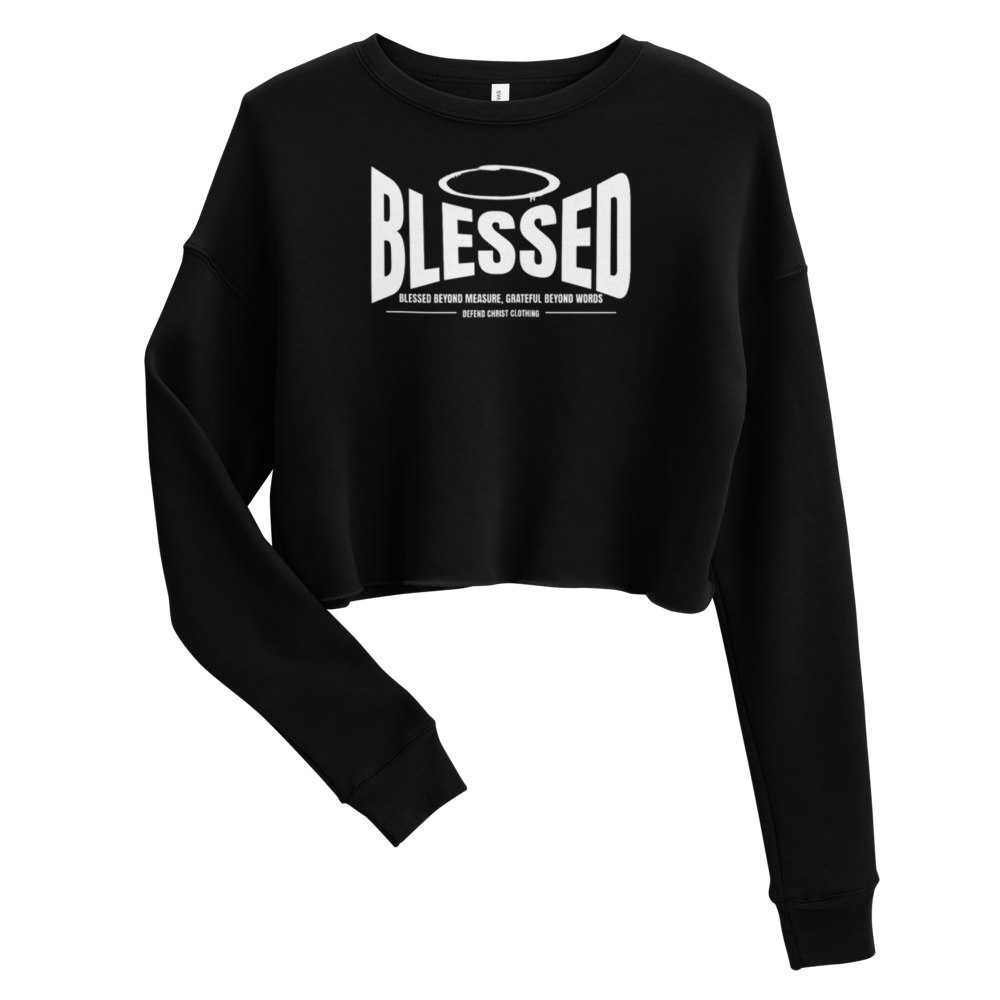 Blessed Cropped Sweater