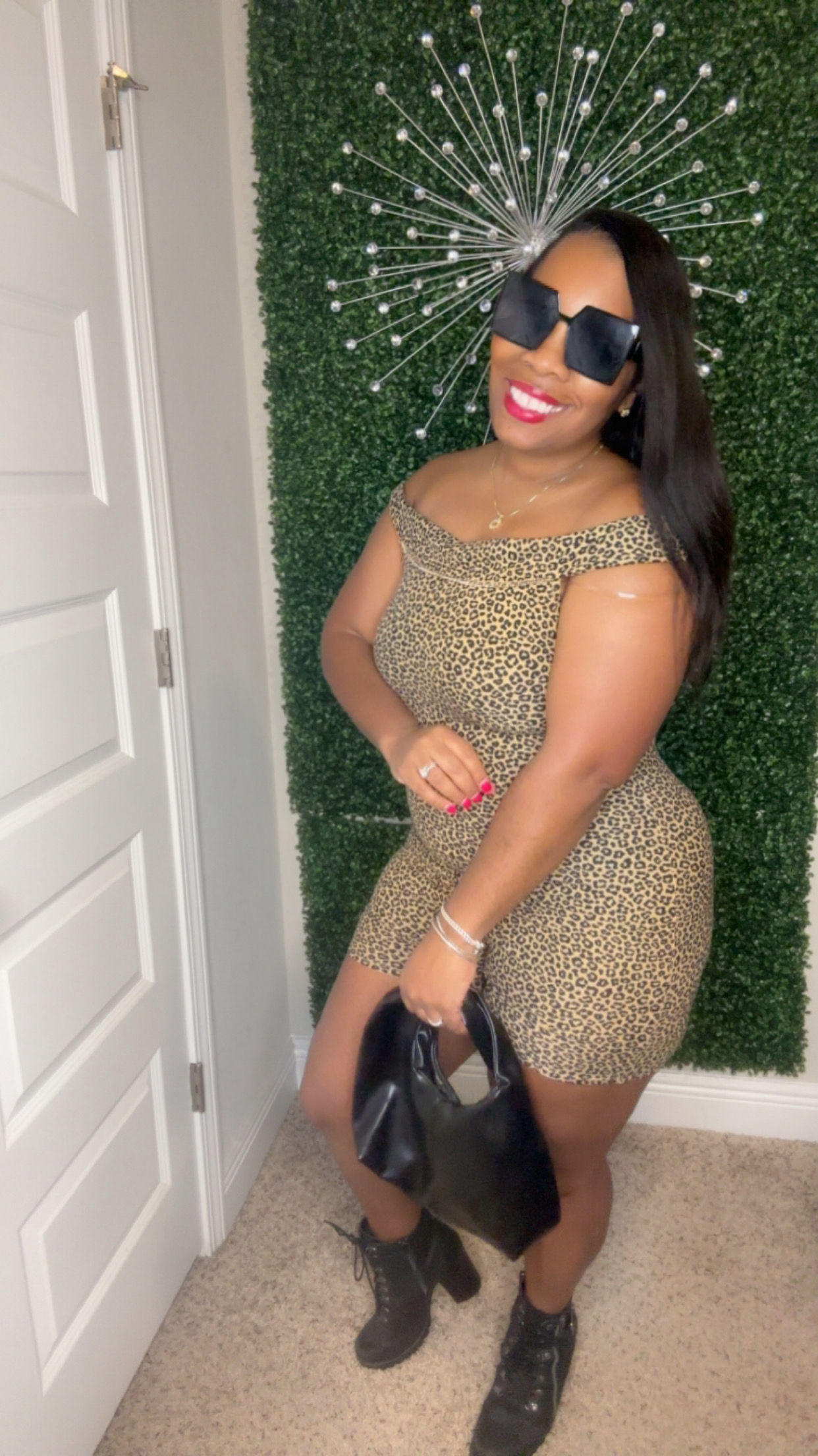 Leopard Romper