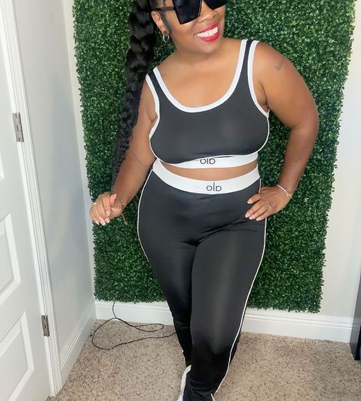 Alo set | Sky pink boutique