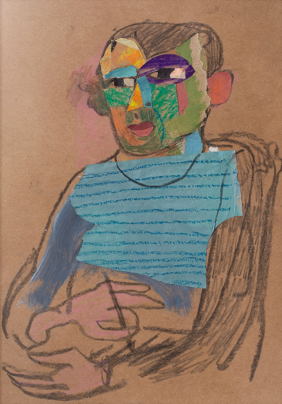 An original painting by artist Poppy Ellis.
