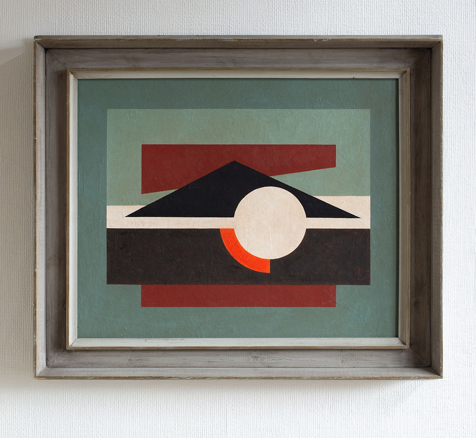Thumbnail: An original painting by British artist George Bodis.