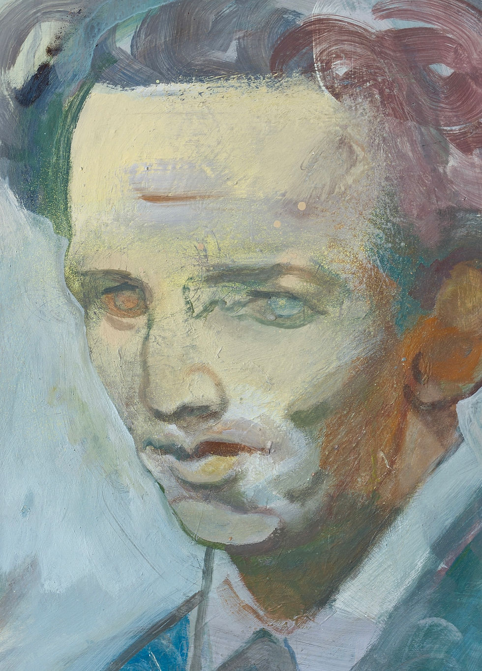 Thumbnail: An original painting from emerging artist Max Brazier-Jones.