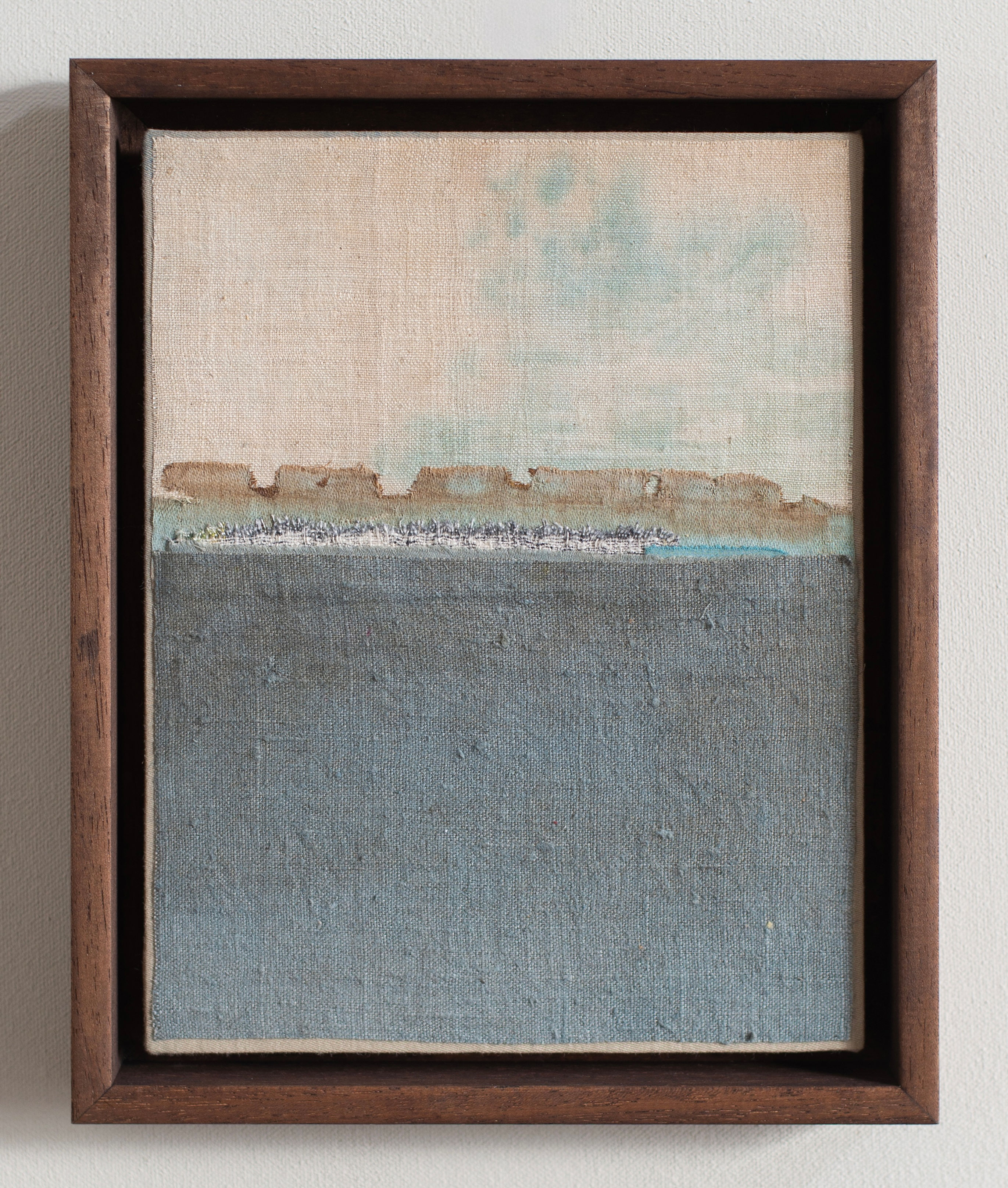 An original piece by artist Mary Norden. Collected vintage fabrics from Mary's international archive.