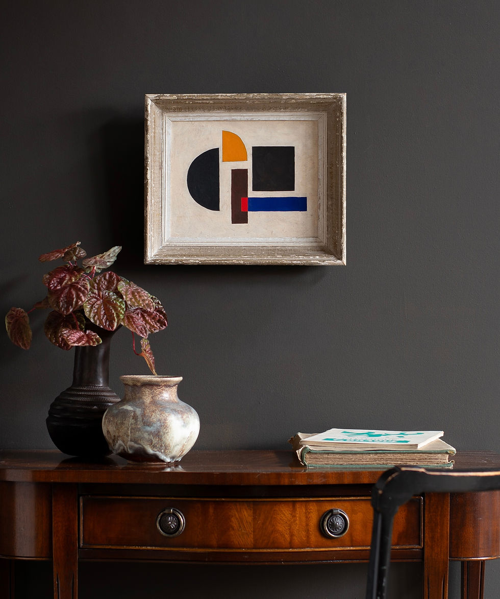 An original painting by British artist George Bodis.