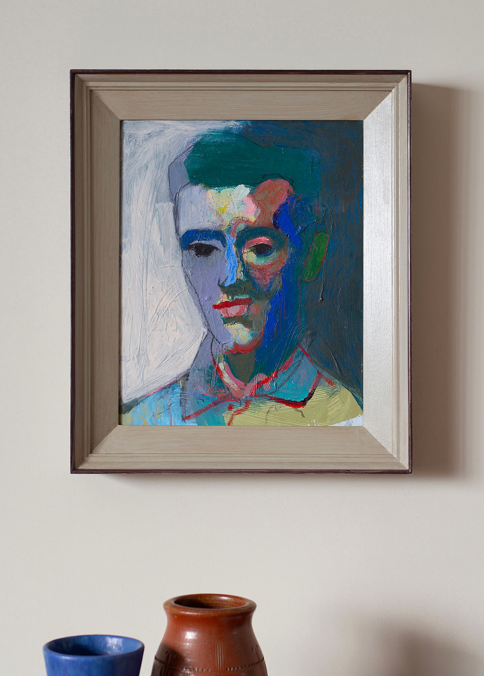 An original painting by artist Poppy Ellis.