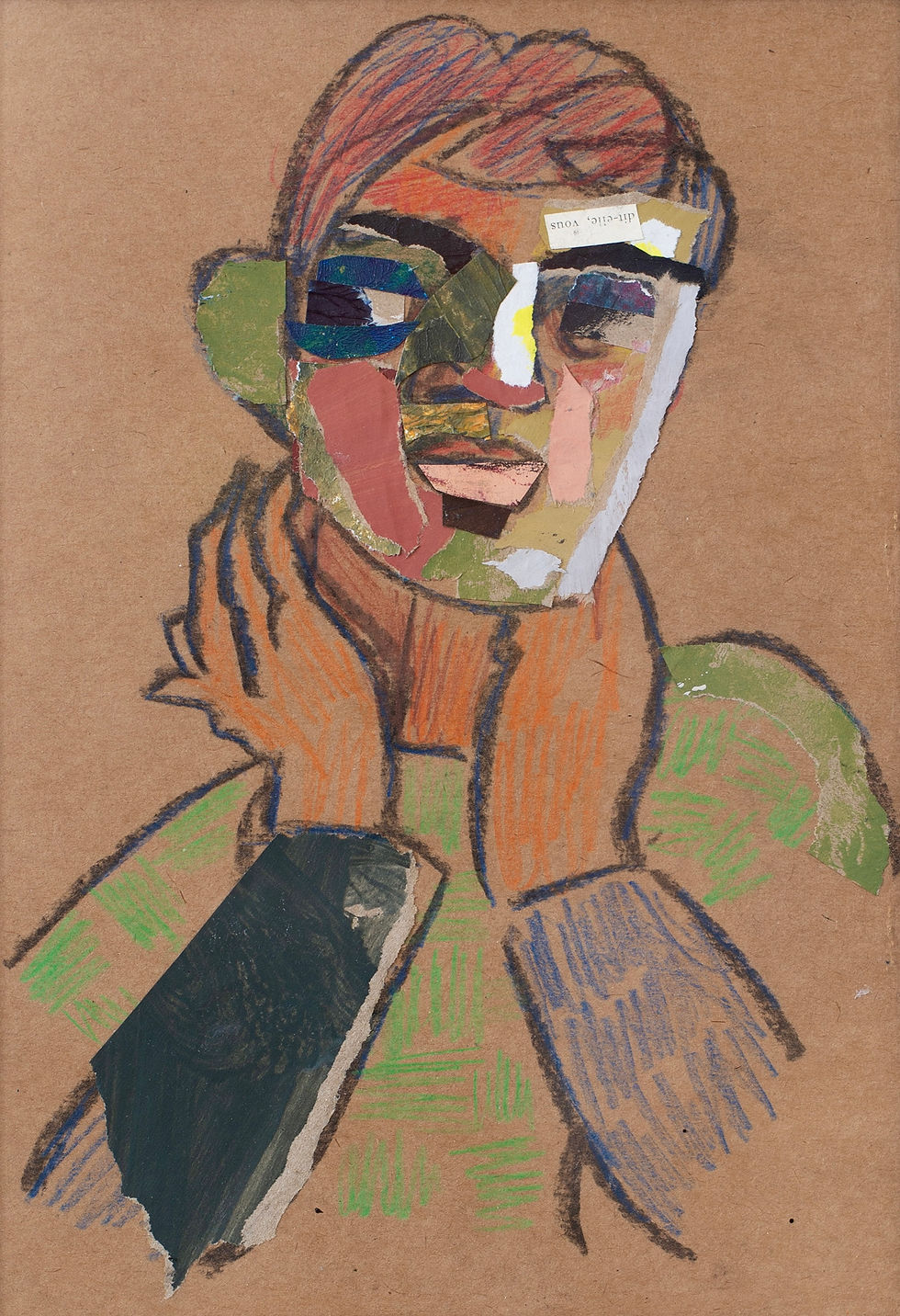 An original painting by artist Poppy Ellis.