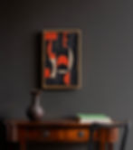 An original painting by British artist George Bodis.