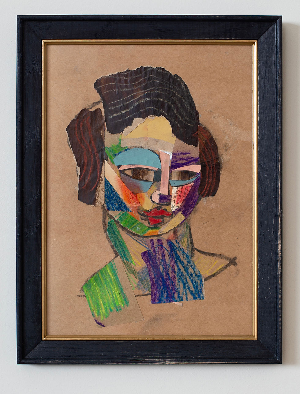 An original painting by artist Poppy Ellis.