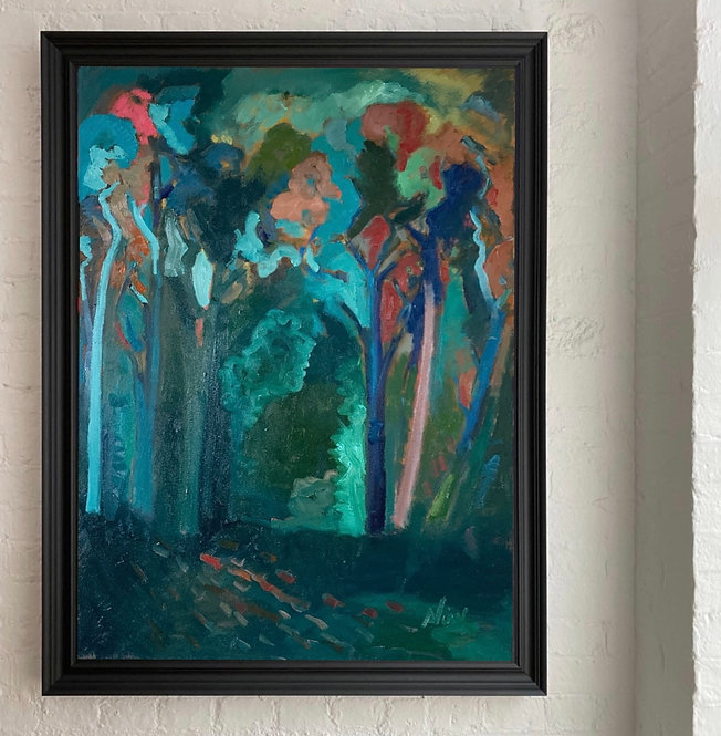 ‘Blue Shadows, Winter Woods’ - by Andrew Viner - 2021