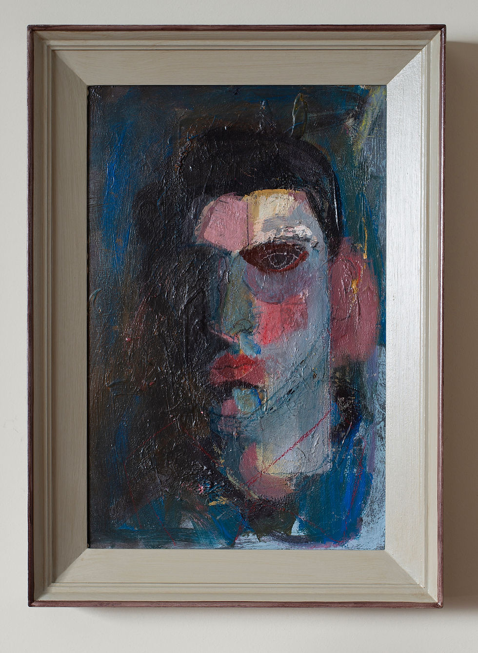 An original painting by artist Poppy Ellis.