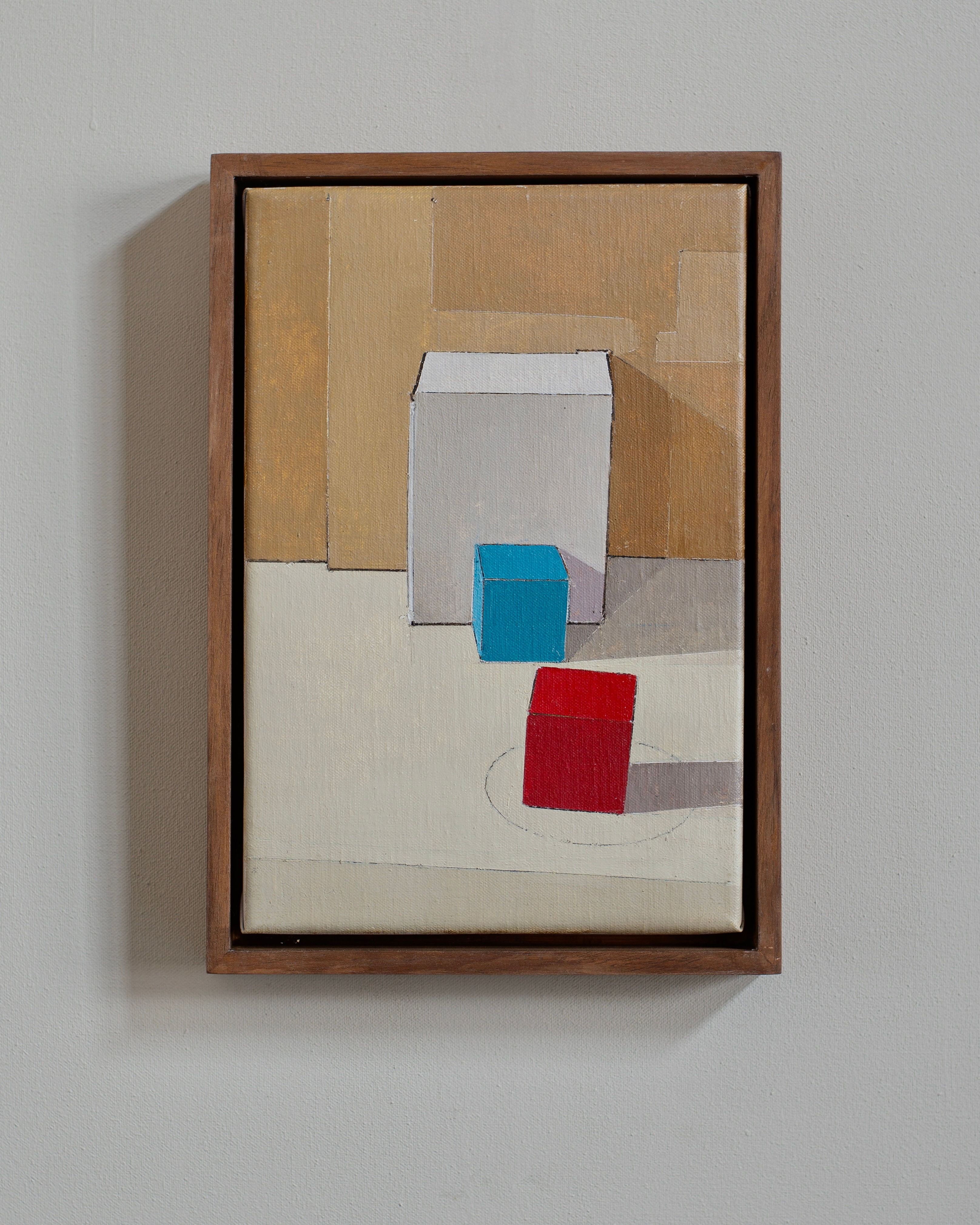 An original painting by Hastings artist Russell Dorey