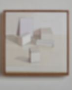 An original painting by Hastings artist Russell Dorey