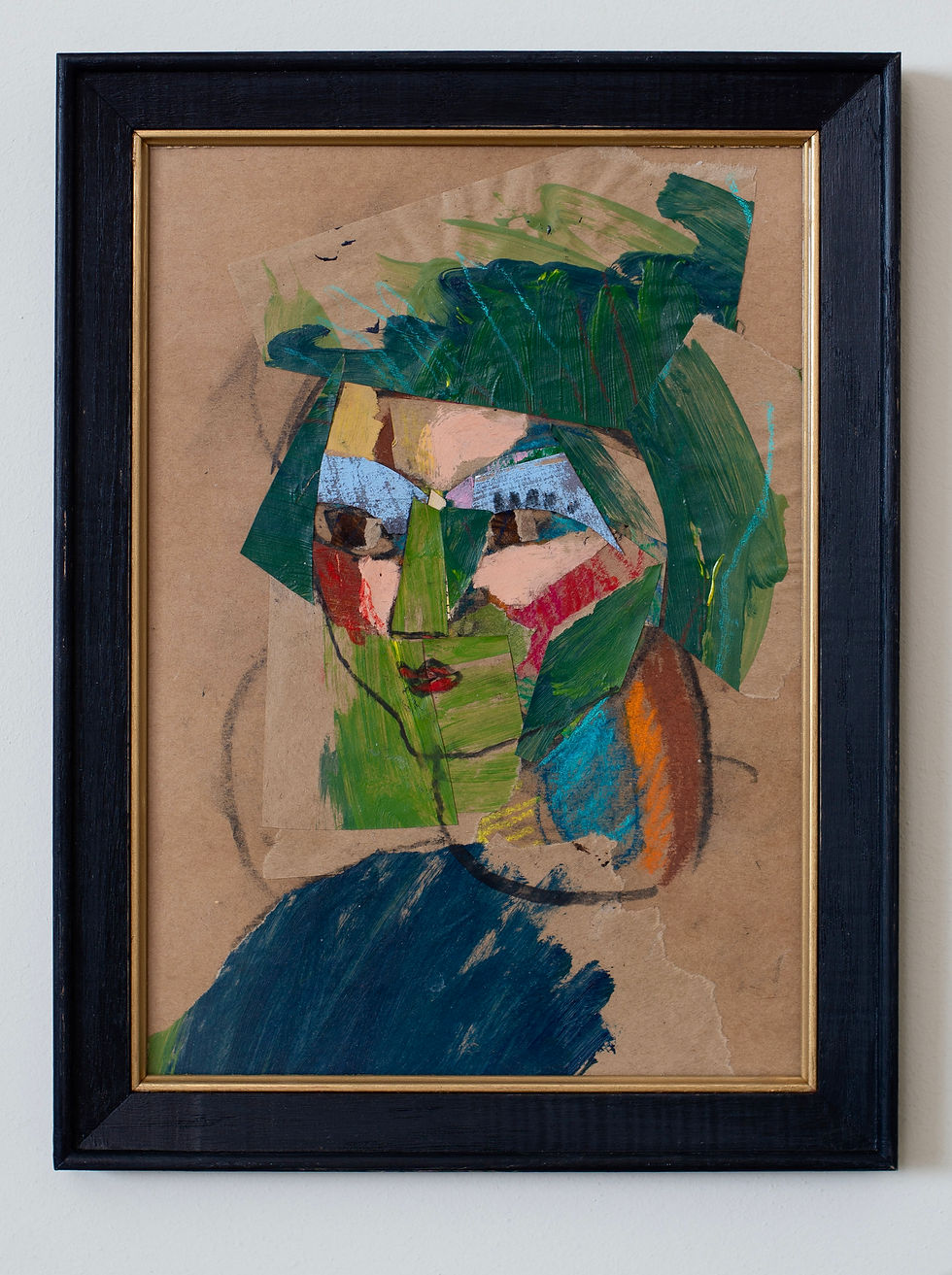 An original painting by artist Poppy Ellis.