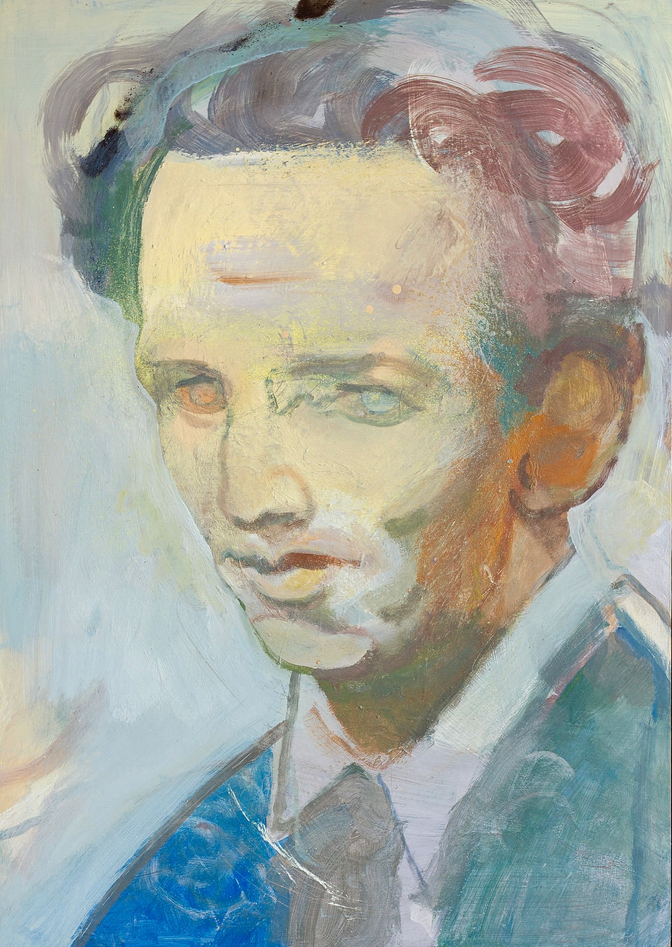 Thumbnail: An original painting from emerging artist Max Brazier-Jones.