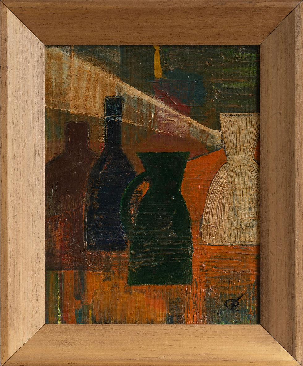 Thumbnail: An original painting by British artist Catherine Reynolds.