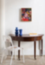 An original painting by British artist Mark Millsted.