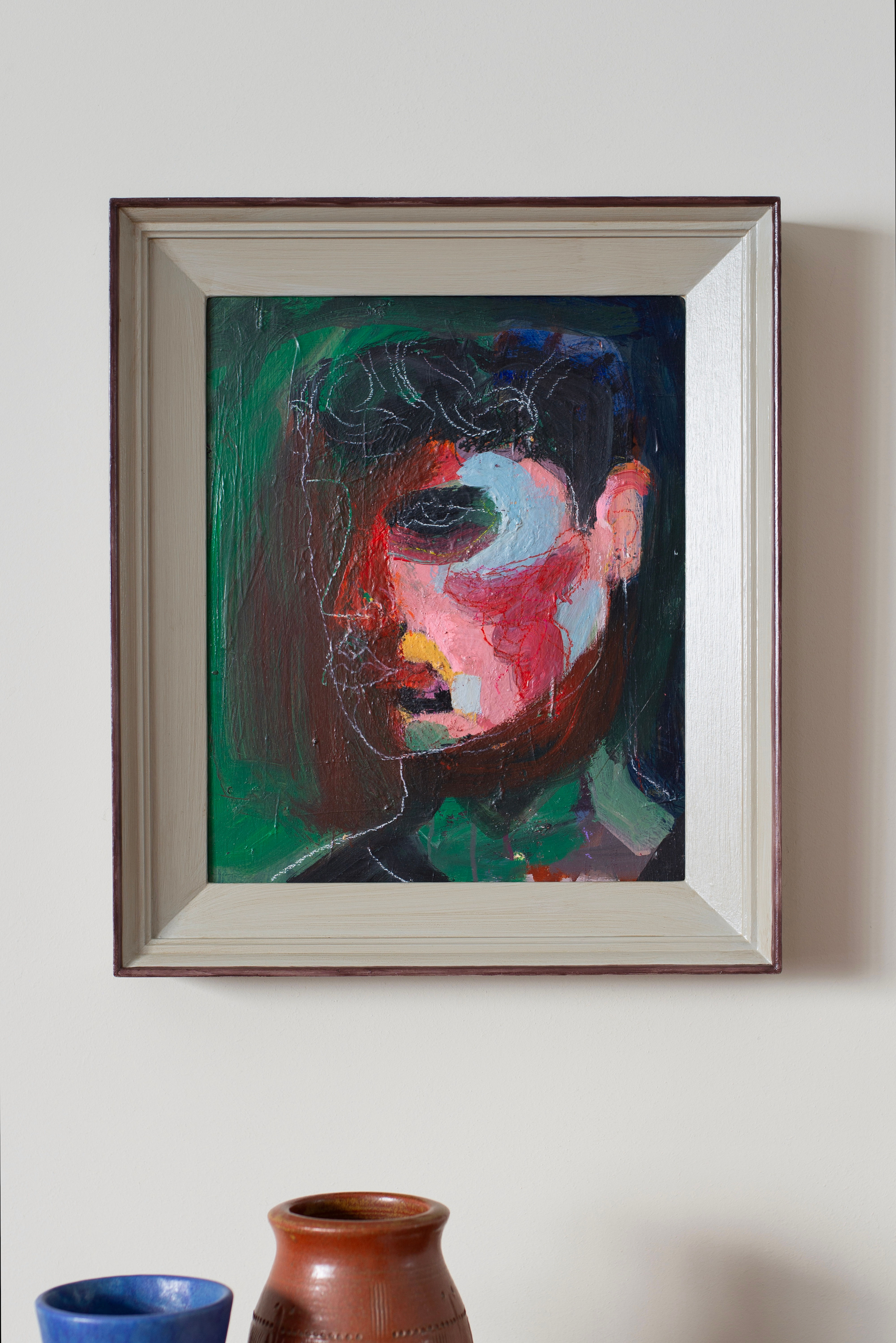 An original painting by artist Poppy Ellis.