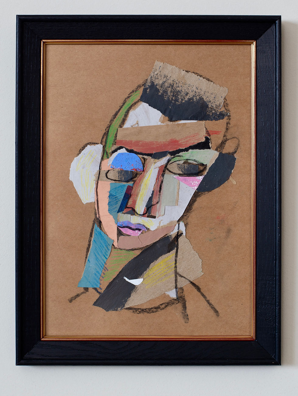 An original painting by artist Poppy Ellis.