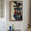 Thumbnail: An original painting by London artist Nadia Tuercke.