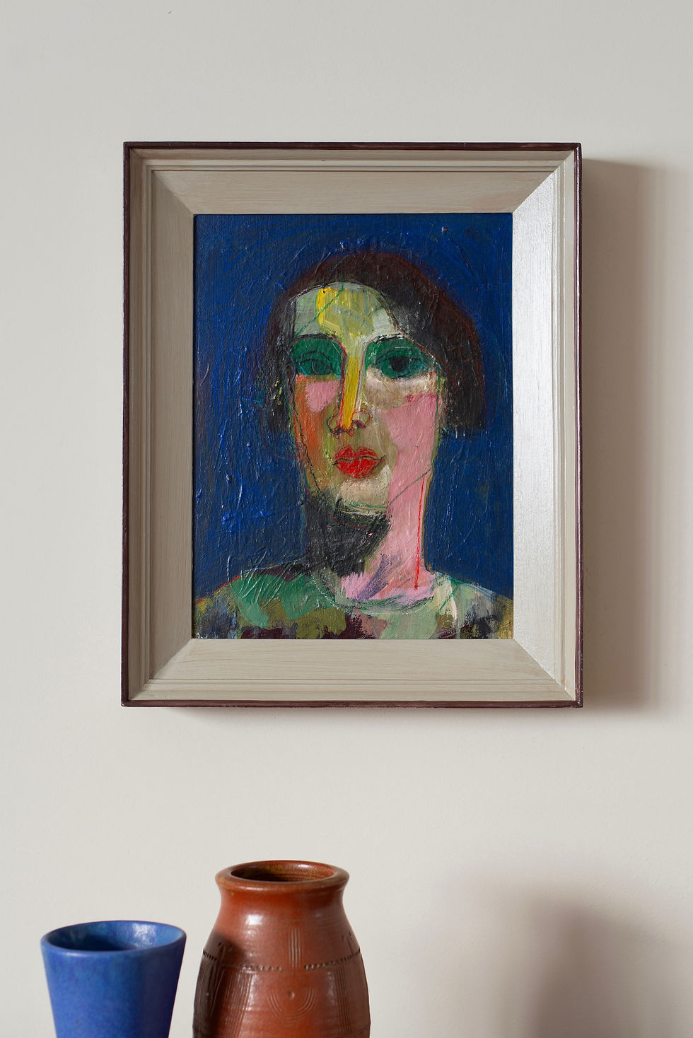 An original painting by artist Poppy Ellis.