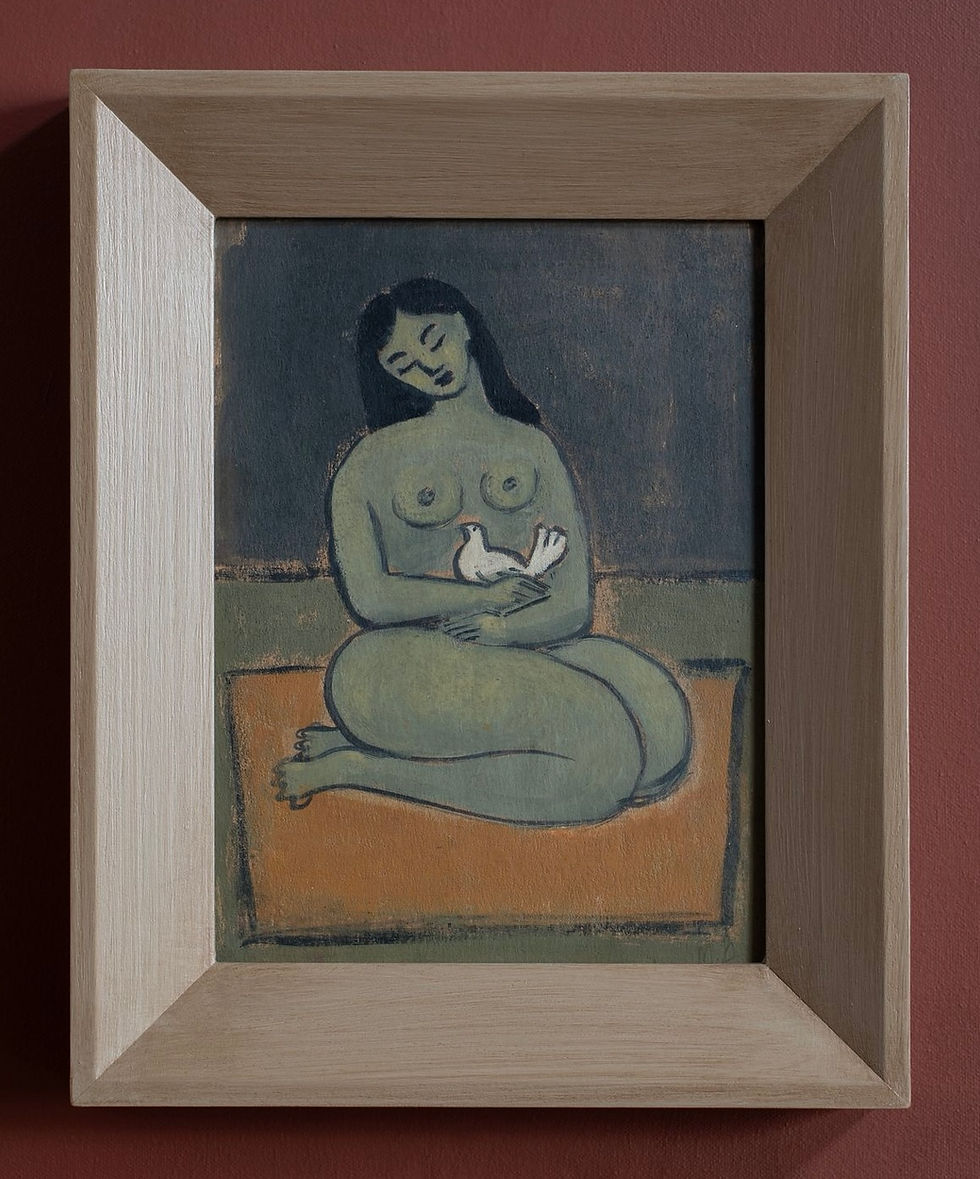Thumbnail: An original piece by artist Marjorie Bloch.