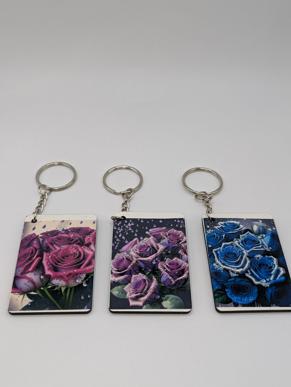 Blue and Purple roses