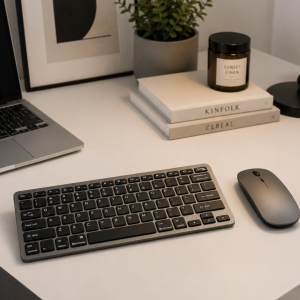 Bluetooth Klavye Mouse Seti Çoklu Cihaz Uyumlu