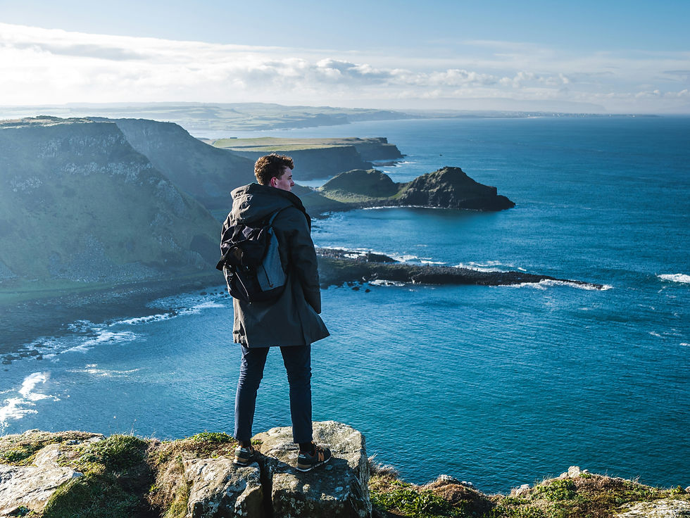 Dressing in layers is important when traveling in Ireland, so you are prepared for all types of weather.