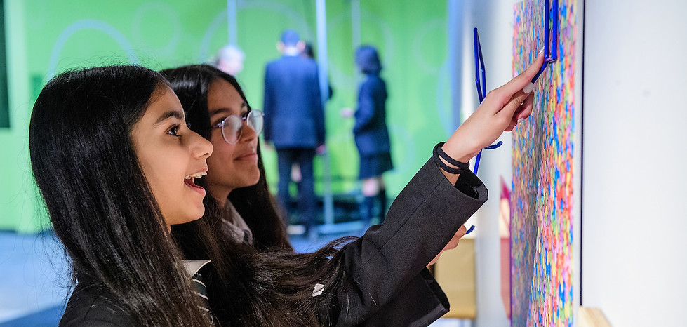 visitors at MathsCity