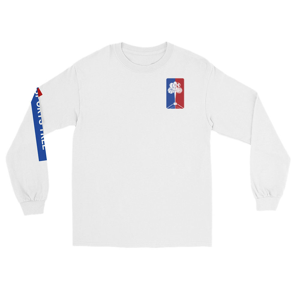 Thumbnail: Sports Tree Logo Unisex Long Sleeve Shirt (Light)
