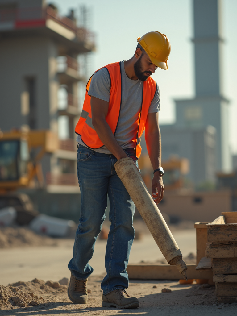 Materials Handling Safety in Construction Environments course illustration